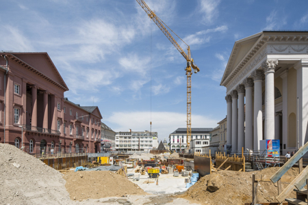 Zustand 300, Karlsruhe,  Baustelle, Strassenbahn, Dirk Altenkirch