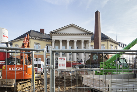 Zustand 300, Karlsruhe,  Baustelle, Strassenbahn, Dirk Altenkirch