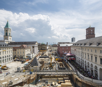Zustand 300, Karlsruhe,  Baustelle, Strassenbahn, Dirk Altenkirch
