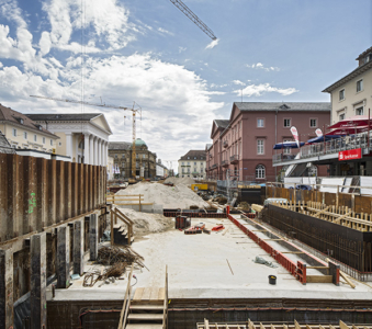Zustand 300, Karlsruhe,  Baustelle, Strassenbahn, Dirk Altenkirch