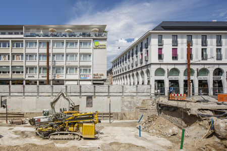 Zustand 300, Karlsruhe,  Baustelle, Strassenbahn, Dirk Altenkirch