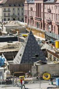 Zustand 300, Karlsruhe,  Baustelle, Strassenbahn, Dirk Altenkirch